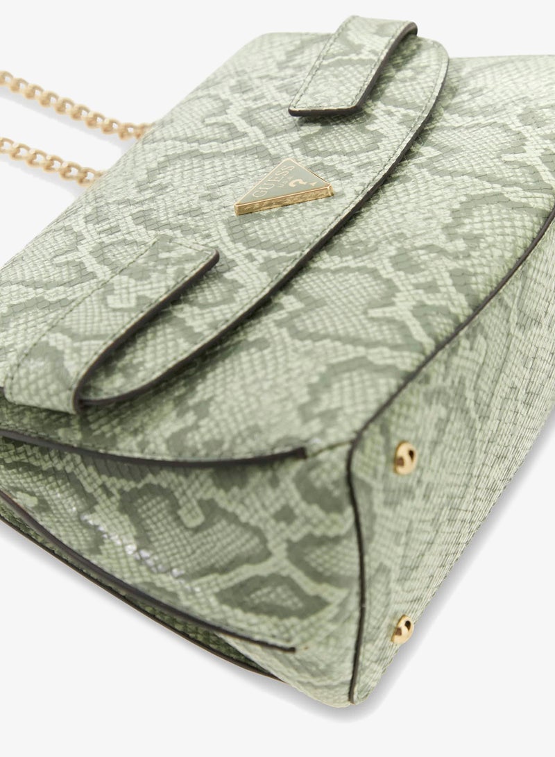 GUESS Serenova Flap Over Crossbody Bag - Image 3